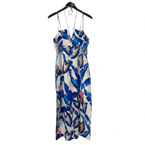 NWT FARM Rio Foliage Maxi Dress Size M - Picture 8 of 11